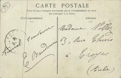 CPA Surenes Le pont vue sur le Bois de Boulogne