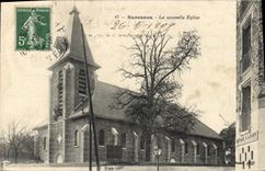 CPA Suresnes La Nouvelle Eglise