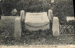 CPA Asnieres Cimetiere des Chiens
