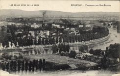 CPA Bellevue Panorama sur Bas Meudon