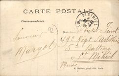 CPA Meudon Vue generale vers Paris