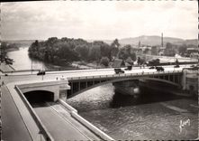 CPSM Neuilly sur Seine Le Pont de Neuilly cote Neuilly