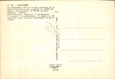 CPSM Val D'Oise Besancourt Sarcelles Locheres Pontoise Gonesse Argenteuil Ecouen Taverny Groslay Erm