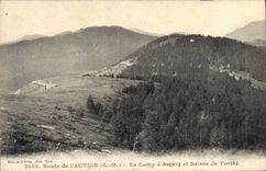 CPA Route de l'Aution Le Camp d'Argent et Baisse Turini