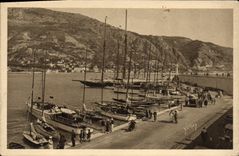 CPA Menton L'Entree du port