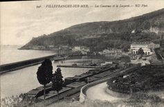 CPA Villefranche sur mer Les Casernes et le Lazaret
