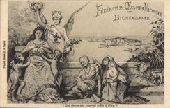 CPA fédération des œuvres niçoises de bienfaisance