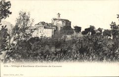 CPA Village d'Auribeau (Environs de Cannes)