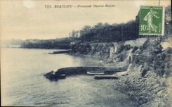 CPA Beaulieu Promenade Maurice Rouvier