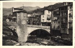 CPA Sospel Vieux pont moyennageux
