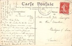 CPA Le Cannet La Chapelle Saint Barnabe et l'Eglise Sainte Catherine
