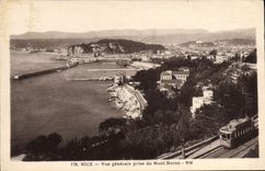 CPA Nice Vue generale prise du Mont Boron