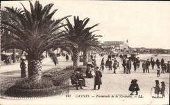 CPA Cannes Promenade de la Croisette