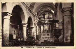 CPA Levens Interieur de l'Eglise Paroissiale