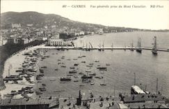 CPA Cannes Vue generale prise du Mont Chevalier