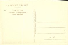 CPA Antibes L'Anse Saint Roch