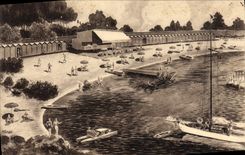 CPA Plage de la Garoupe Cap d'Antibes