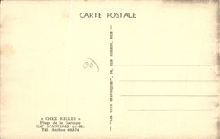 CPA Plage de la Garoupe Cap d'Antibes