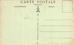 CPA Breil La Passerelle et le Boulevard Rouvier