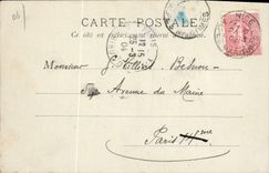 CPA Nice Un coin du Marché