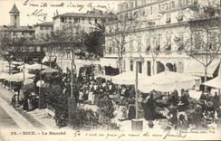 CPA Nice Le Marché