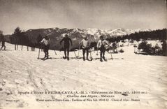 CPA Sports d'Hiver a Peira CAva Environs de Nice
