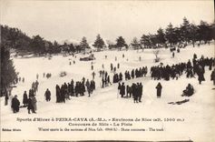 CPA Sports d'Hiver a Peira Cava Environs de Nice