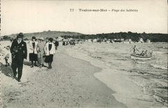 CPA Toulon sur Mer Plage des Sablettes