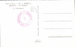 CPA Bandol Ile Ricard La Menagerie