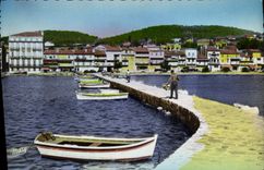 CPA Bandol sur Mer La Petite Jetee