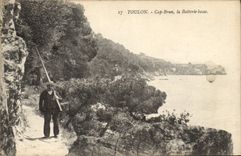 CPA Toulon Cap Brun la Batterie basse
