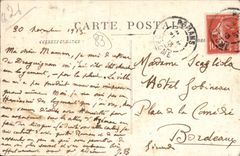 CPA Draguignan Les Allees d'Azemar et le kiosque a musique