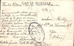 CPA Toulon Theatre Entree des Artistes