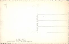 CPA Sanary Le jardin municipal