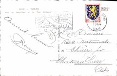 CPA Toulon Port du Mourillon et la tour St Louis