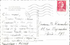 CPA Env du Lavandou Aiguebelle La Baie