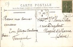 CPA Toulon Porte du cinquieme Depot des Equipages de la flotte