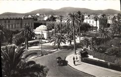 CPA Hyeres les Palmiers Avenue de Belgique