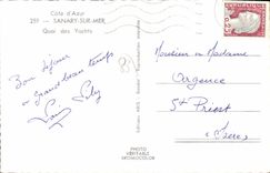 CPA Sanary sur mer quai des Yachts