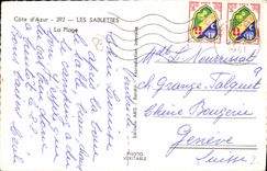 CPA Les Sablettes La Plage