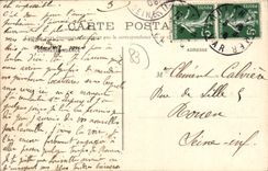 CPA Toulon Entree du Jardin de la Ville