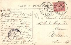 CPA Toulon Allee des Palmiers