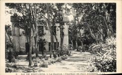 CPA Ile de Port Cros Le Manoir Chateau de Jean d'Agreve