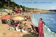 CPA Bandol La plage Doree et Le Lido