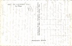 CPA Le Lavandou La Plage