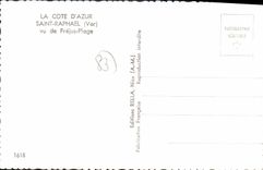 CPA Saint Raphael vu de Frejus Plage