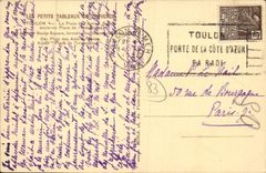 CPA Toulon place amiral Senès