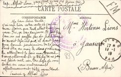 CPA Hyeres La Rue du Repos