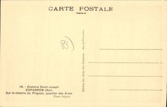 CPA Esparron sur le chemin du Prignon quartier des Aires