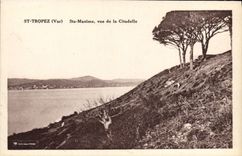 CPA St Tropez Ste Maxime vue de la Citadelle